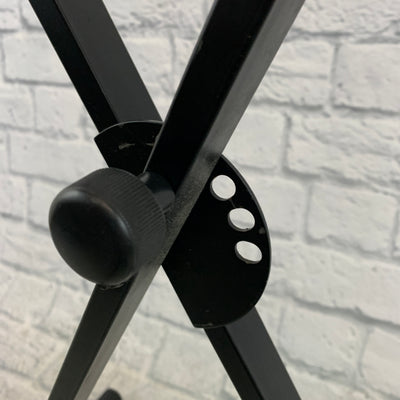 Black Keyboard Stand X-Frame