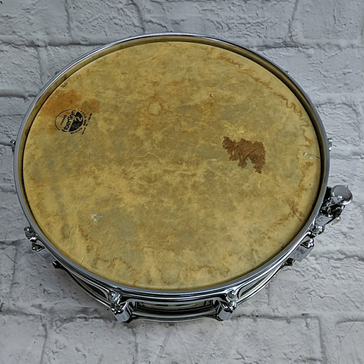 Rogers 14x5.5 Dynasonic Snare Drum Big R 1970s