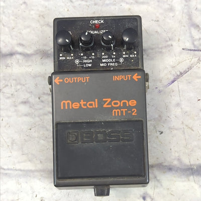 Boss Metal Zone MT-2 Distortion Pedal