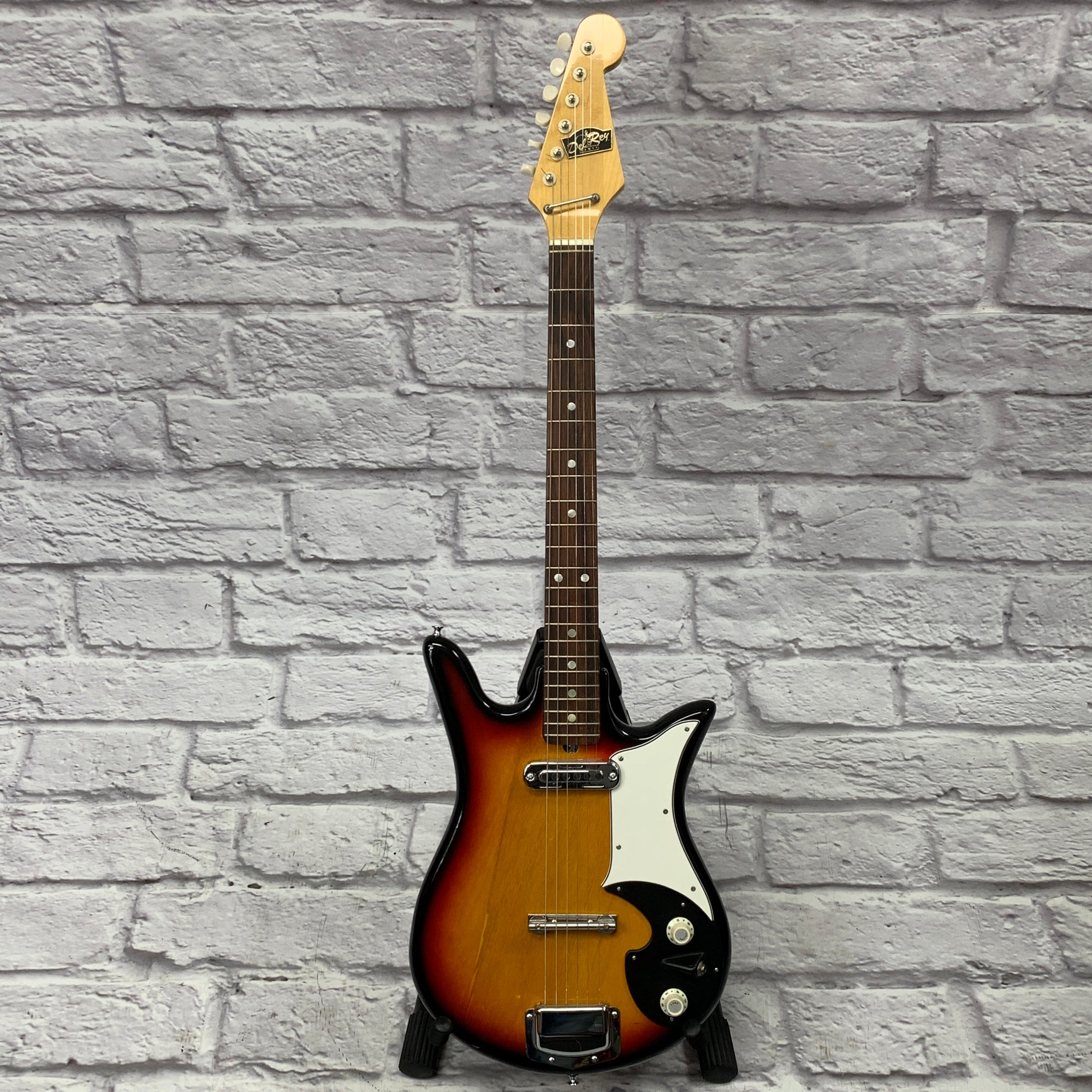 Vintage Del Rey E-110 MIJ Sunburst Electric Guitar