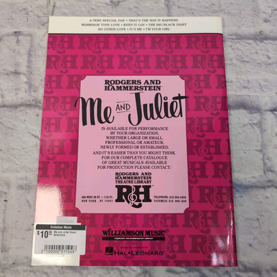 Me and Juliet Vocal Selections