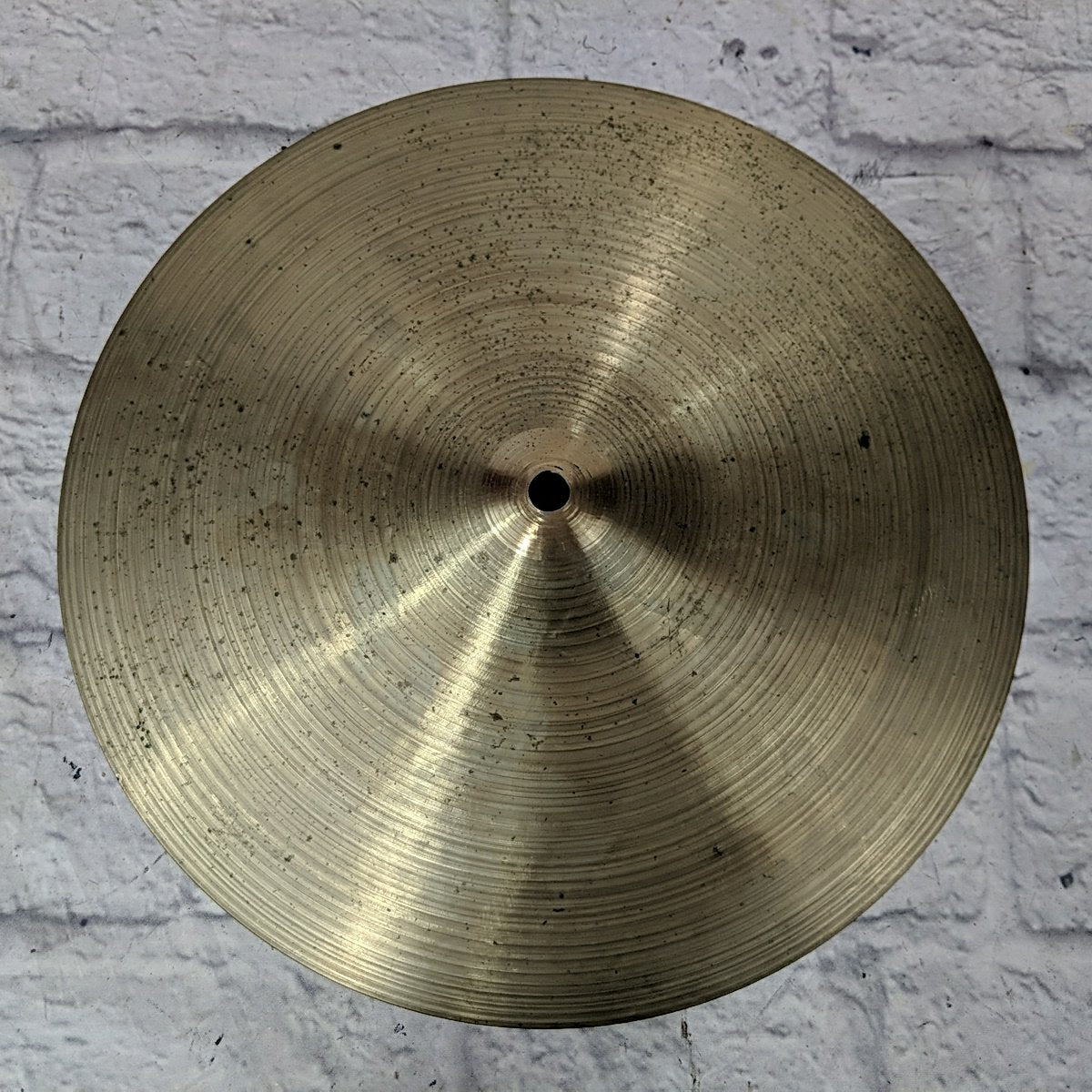 Vintage 1970s Zildjian Avedis Hollow Logo 14 Inch Hi Hats