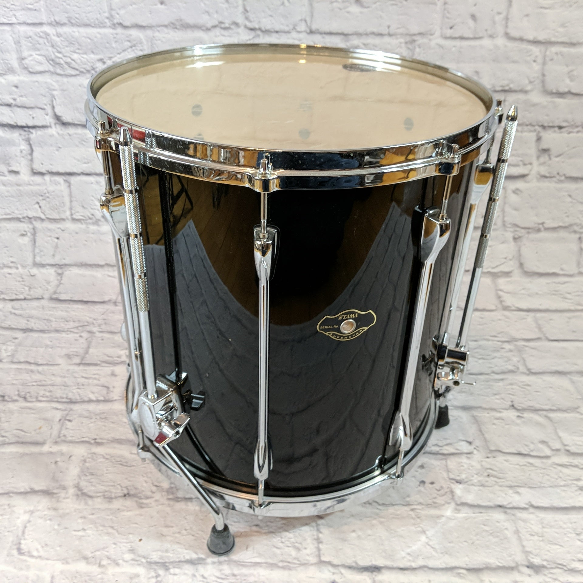 Tama Superstar 5 Piece Black Maple Drum Kit 22, 16, 13, 12, 14