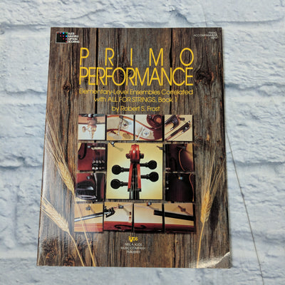 Primo Performance - Piano Accompaniment