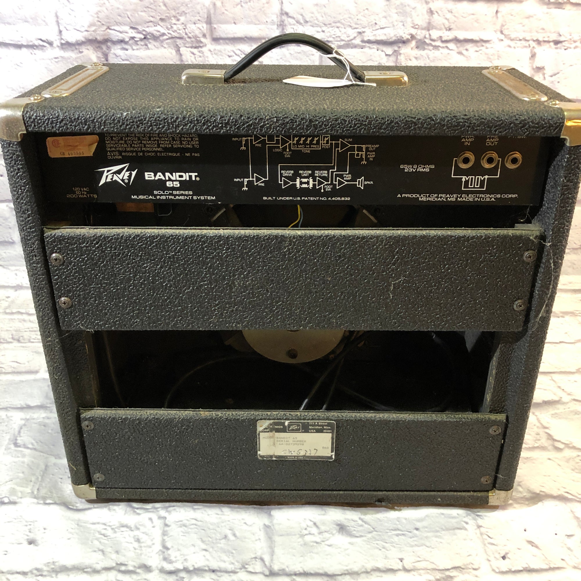 Peavey bandit 65 solo series hotsell