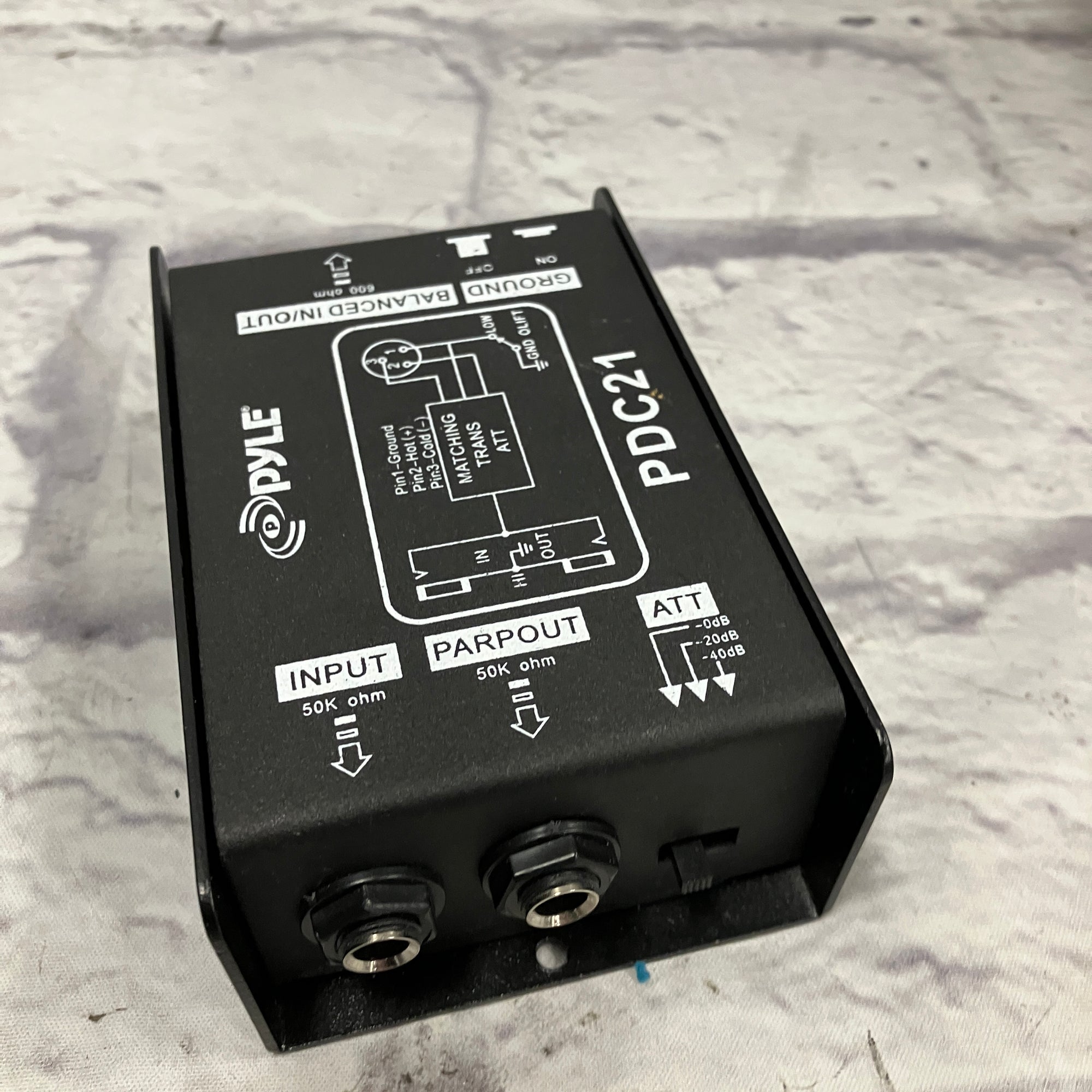 Pyle PDC21 DI Box