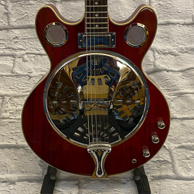 Cozart Resonator Electric Guitar Red