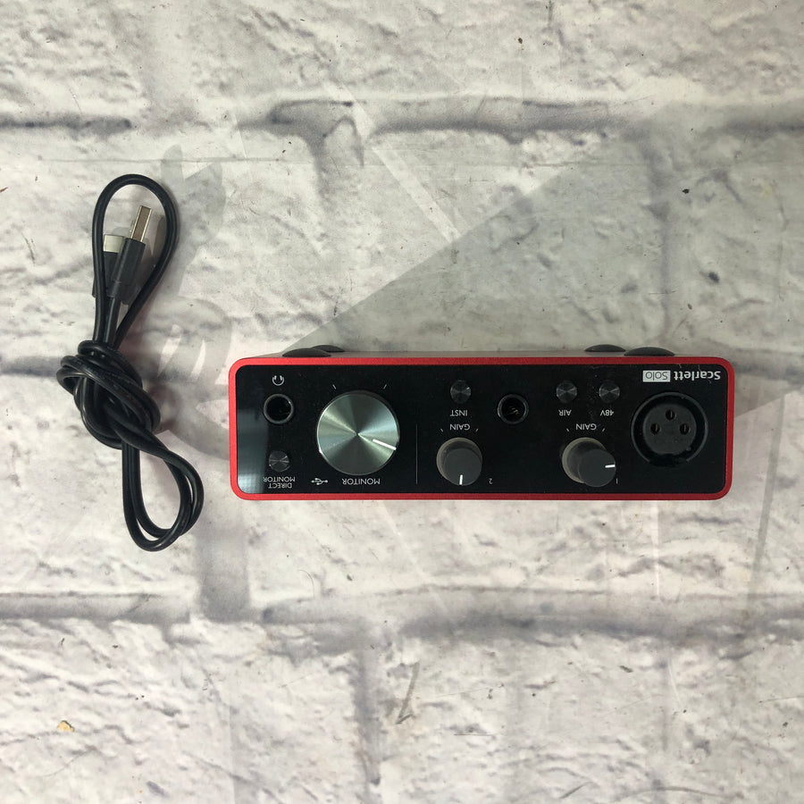 Focusrite Scarlett Solo Recording Interface