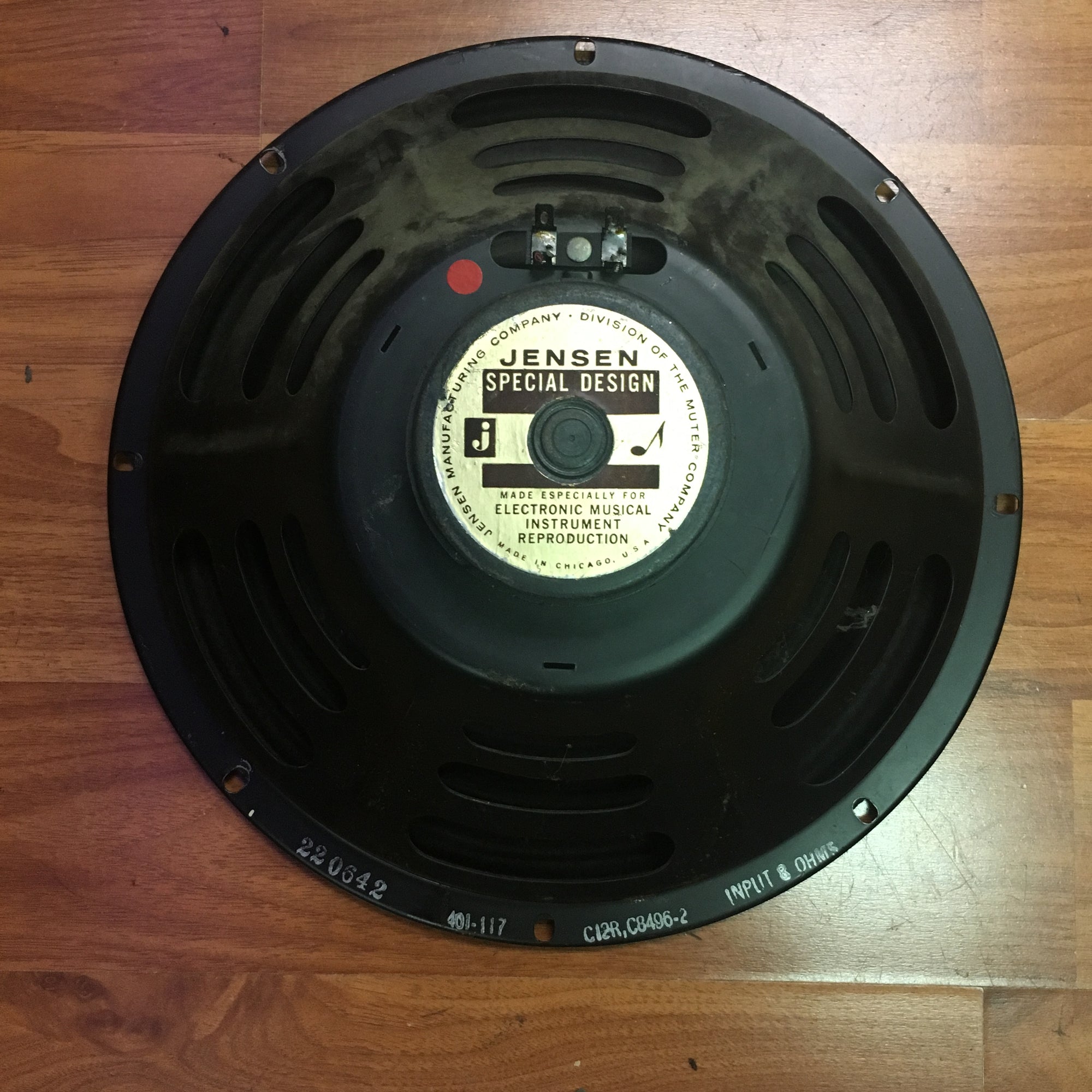 Jensen Special Design Guitar Speaker