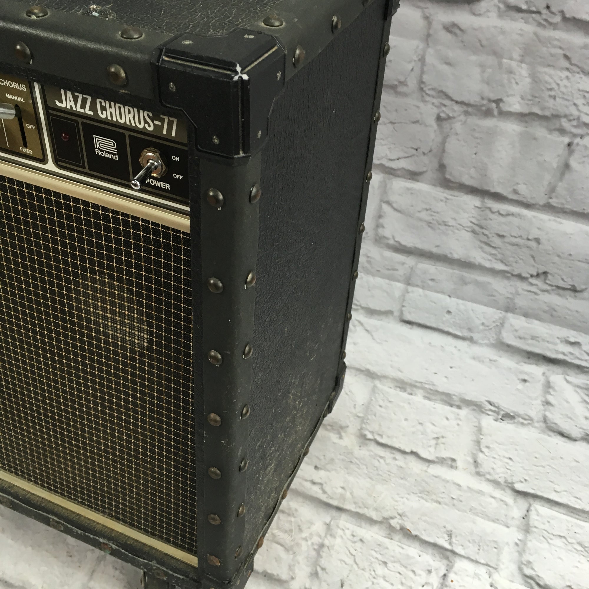 Roland JC77 Jazz Chorus 2x10 Guitar Combo Amplifier As-Is