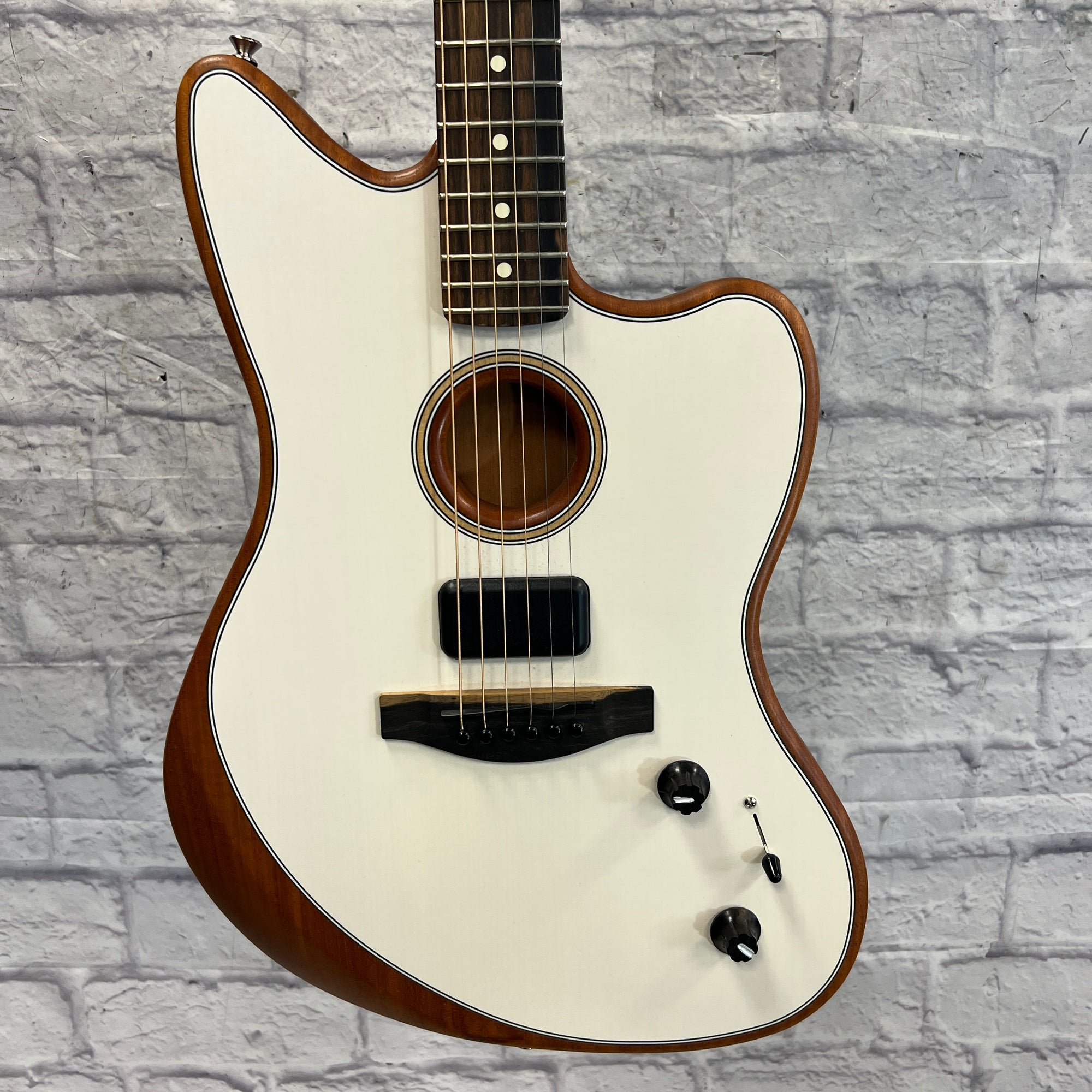 Fender American Acoustasonic Jazzmaster Acoustic Electric Guitar