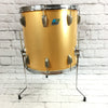 Vintage 1976 Ludwig 16x16 Gold Silk Floor Tom