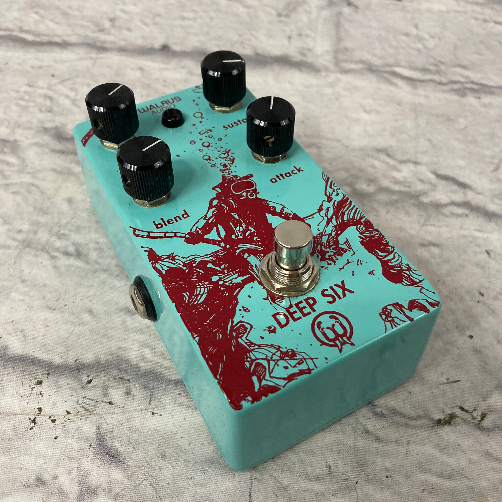 deep six pedal Walrus Audio Deep Six Compressor Pedal