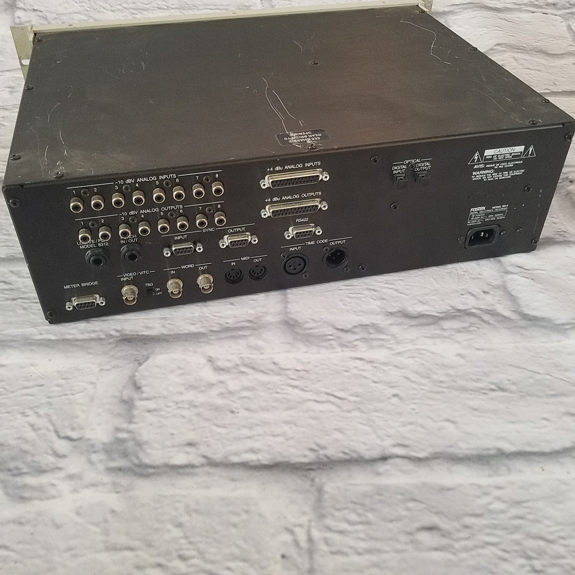 Fostex RD-8 Digital Multitrack Recorder Rack