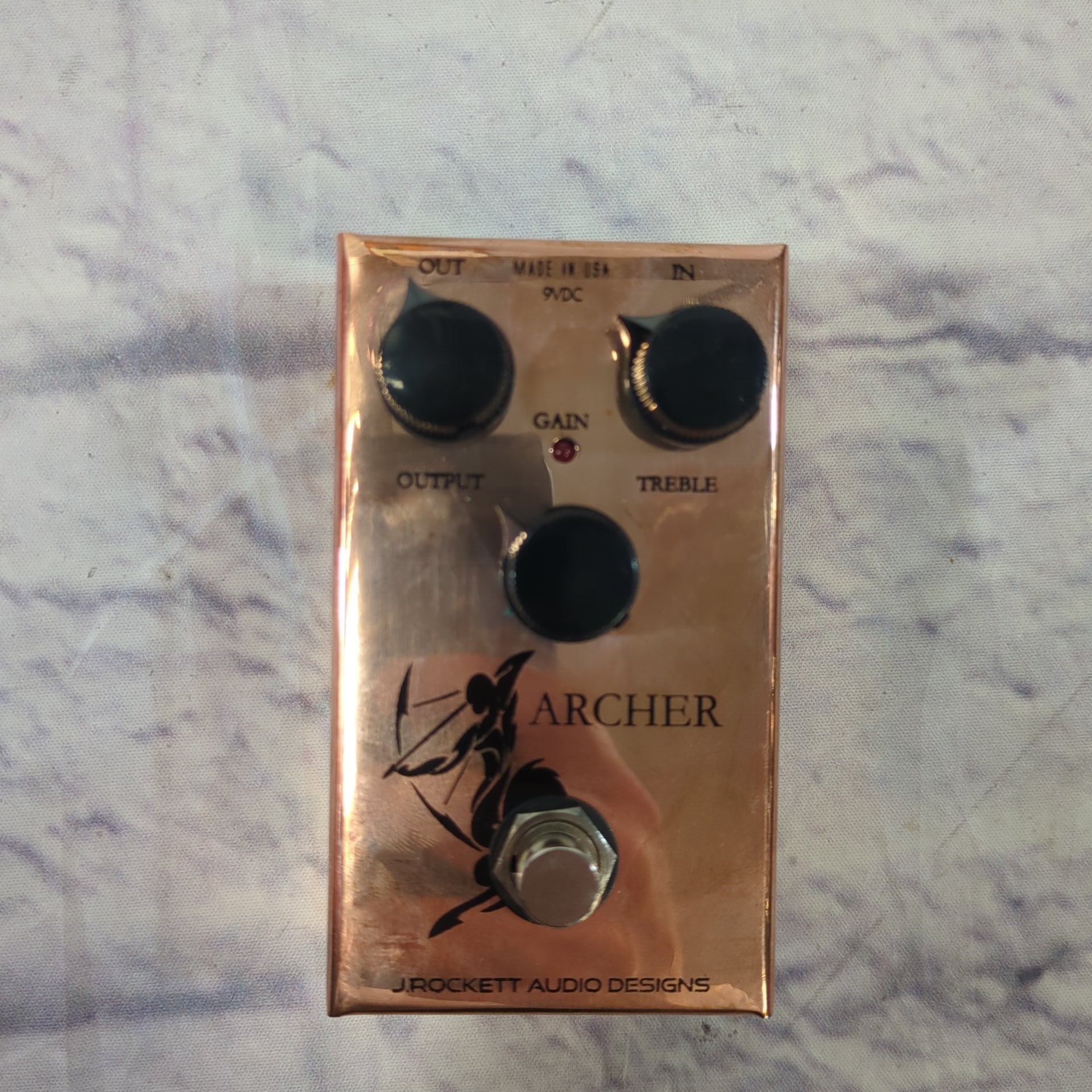 J.Rockett Audio Designs archer Overdrive pedal
