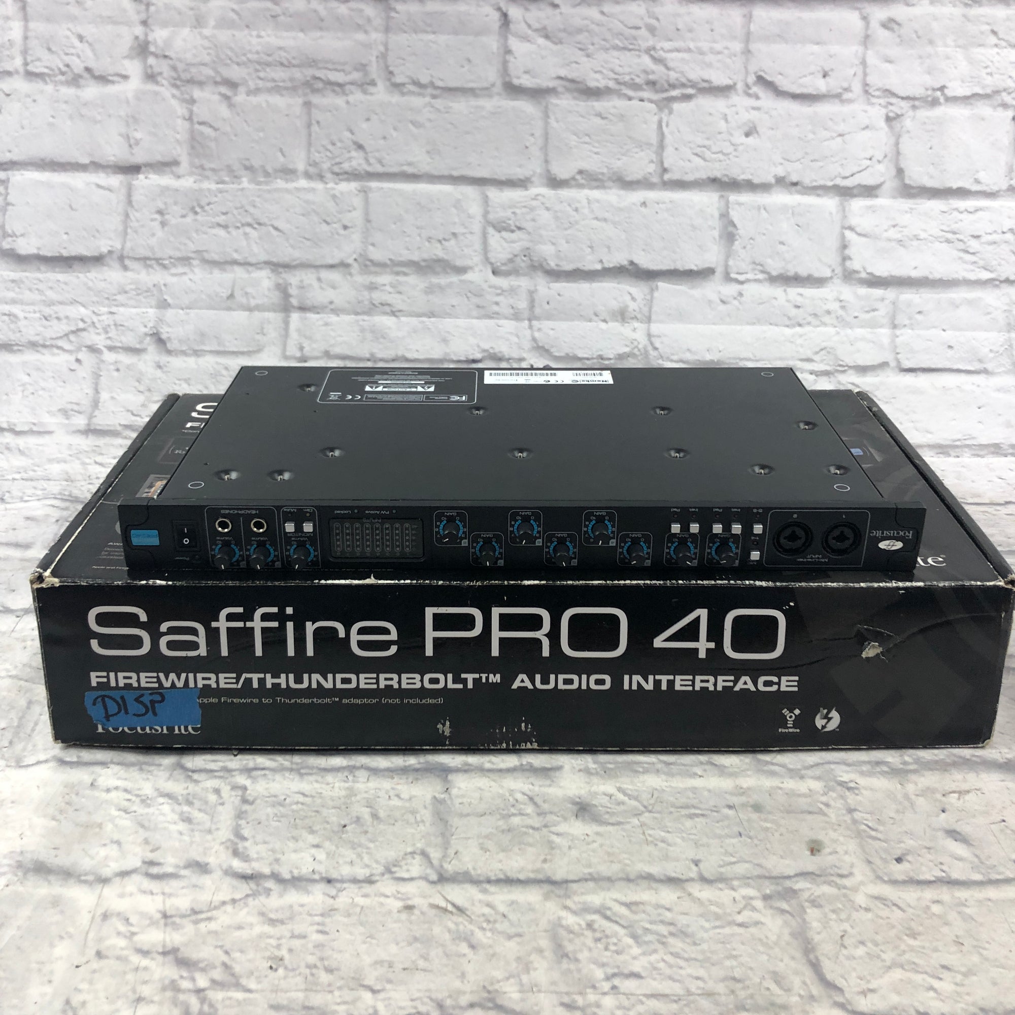 Focusrite Saffire Pro 40  Firewire / Thunderbolt Interface