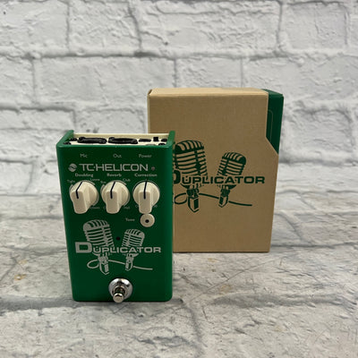 TC Electronic Duplicator Vocal Pitch Shift Reverb Effect Pedal