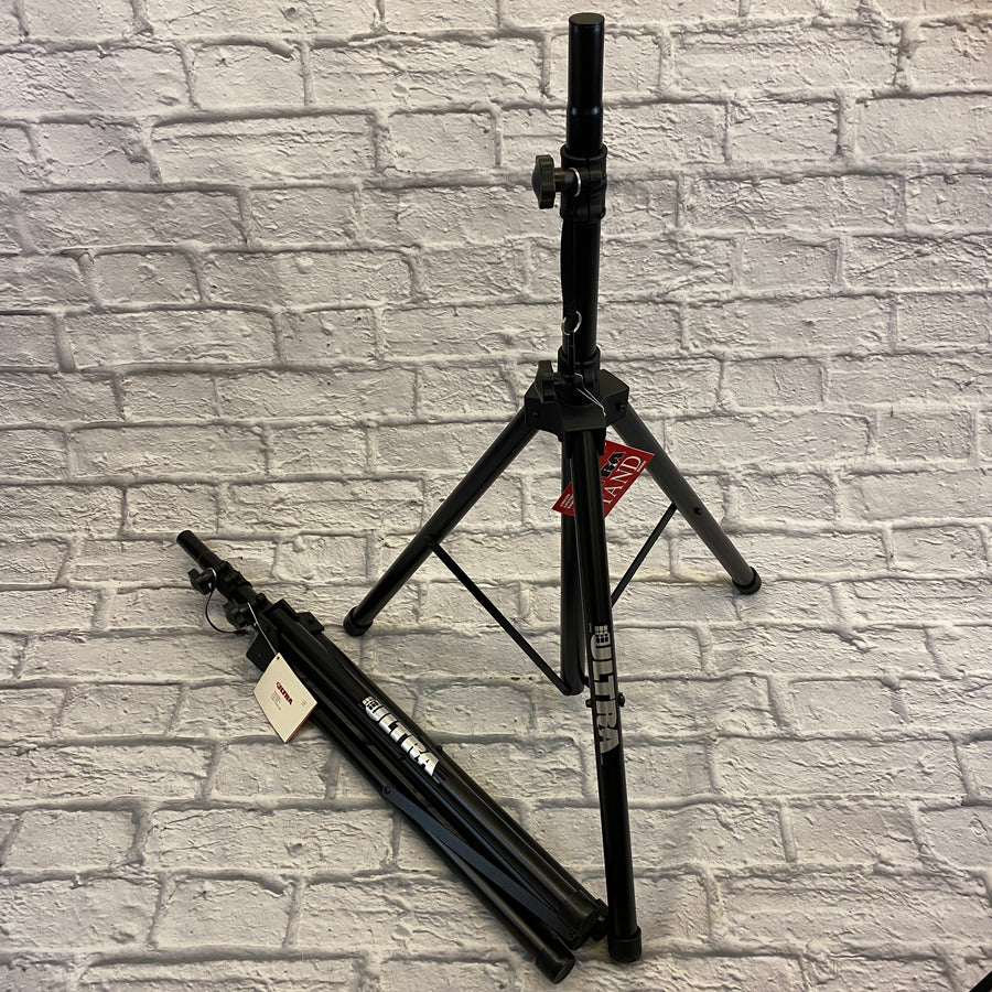 Ultra KS156BK Speaker Stand Pair