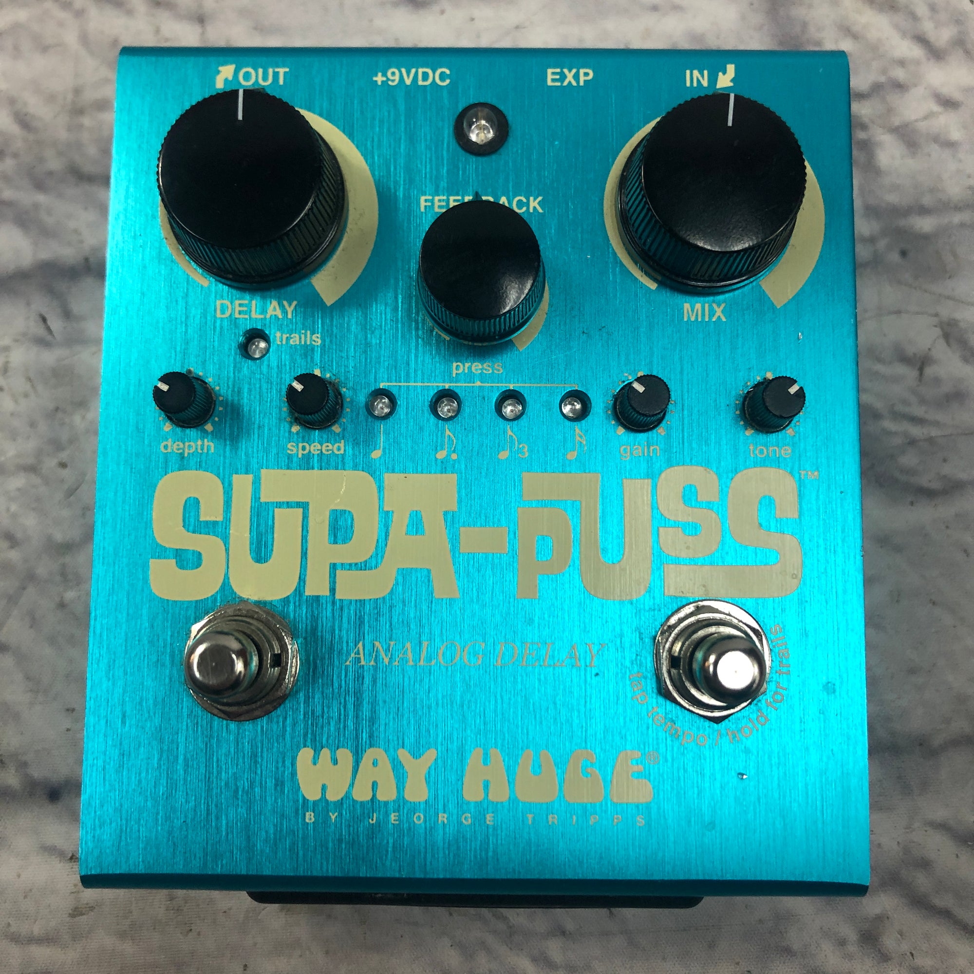 supa puss pedal Way Huge Supa Puss Analog Delay Pedal