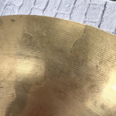 Sabian 18 AAX Metal Crash Cymbal AS IS CRACKED