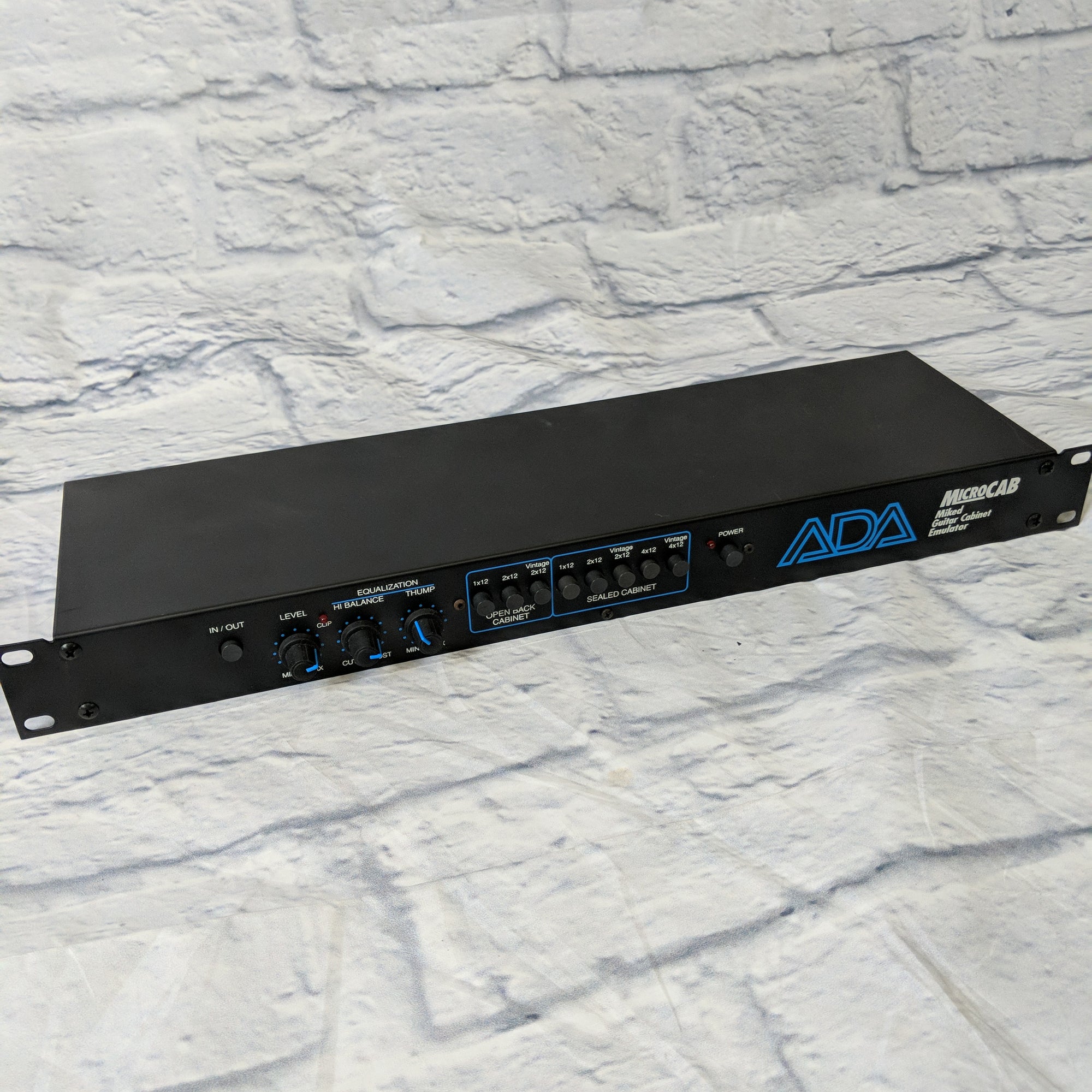 ADA MicroCAB Rack Speaker Cabinet Emulator for Electric Guitar