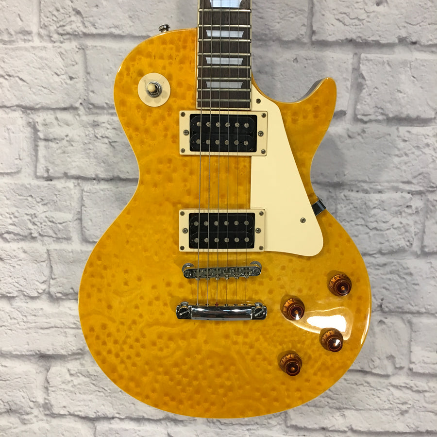 1996 Epiphone Les Paul Birdseye Maple Guitar w/ Hard Case
