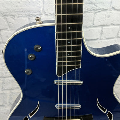 Taylor T5-S Blue Acoustic Electric Thinline w/Case