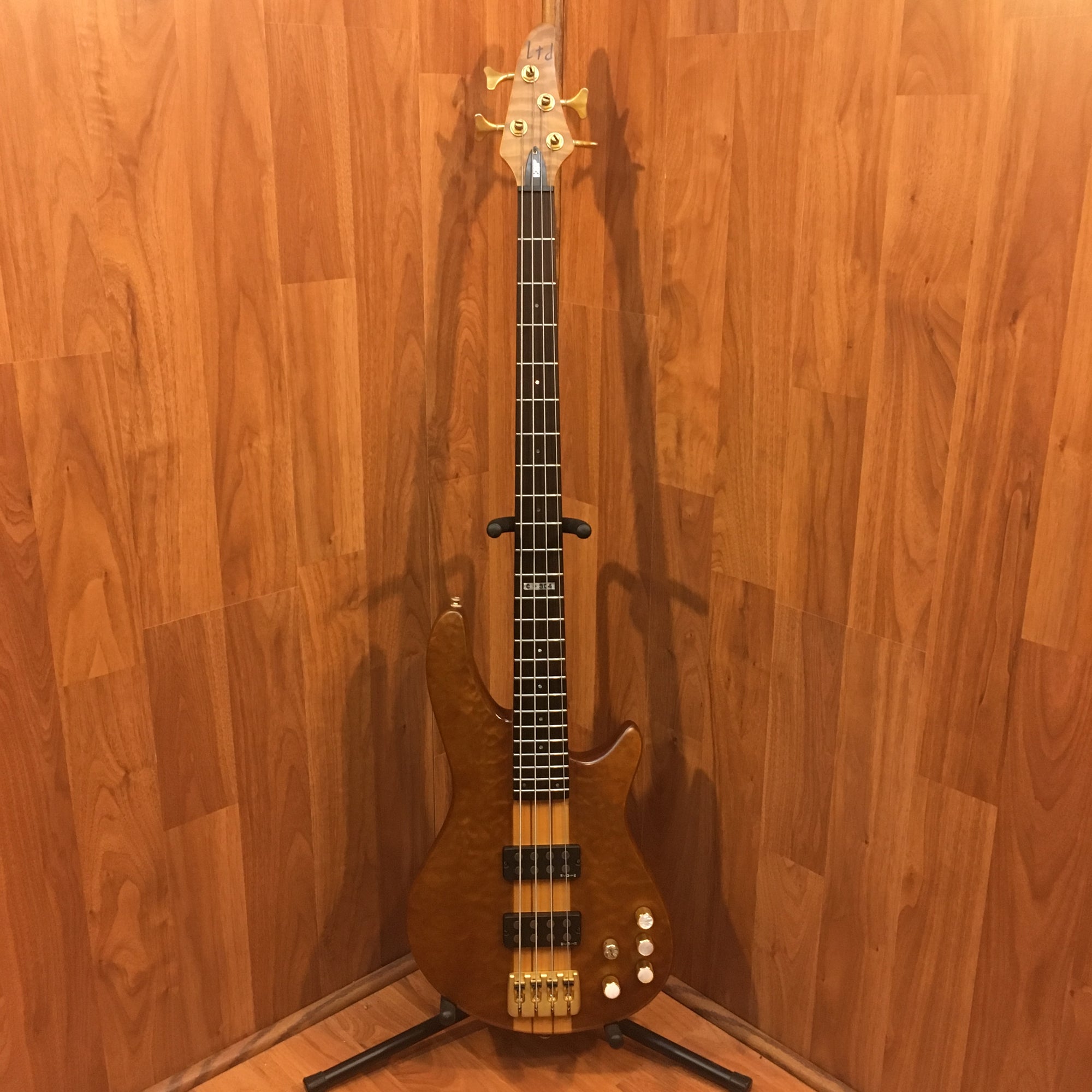 ESP LTD C-304 4 String Bass w/ Soft Case