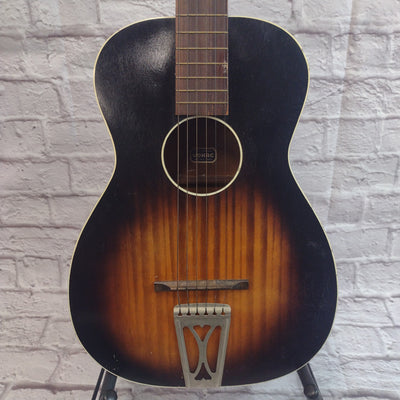 Stella H929 As Is High Action Acoustic Guitar