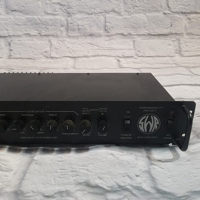 SWR Workingmans One-Sixty Bass Rack Amp For Parts