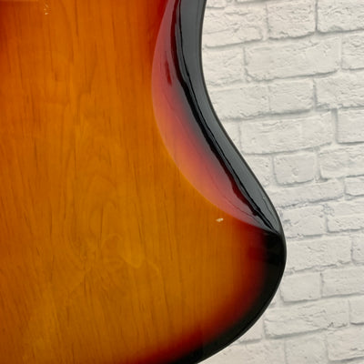 Baltimore P Style Bass 4 String Bass Guitar Sunburst