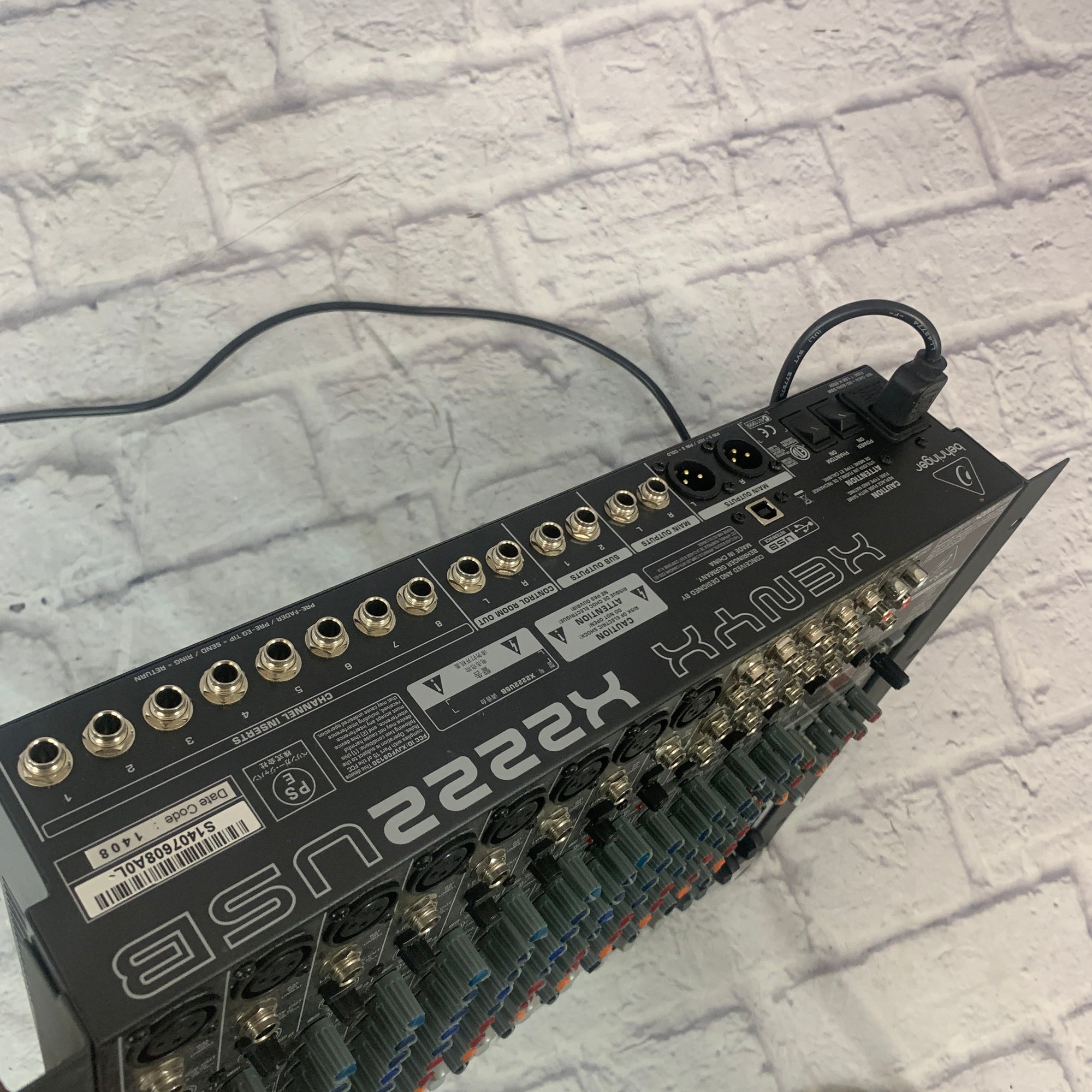 Behringer Xenyx X2222USB 22 Input Mixer Mixer - Evolution Music