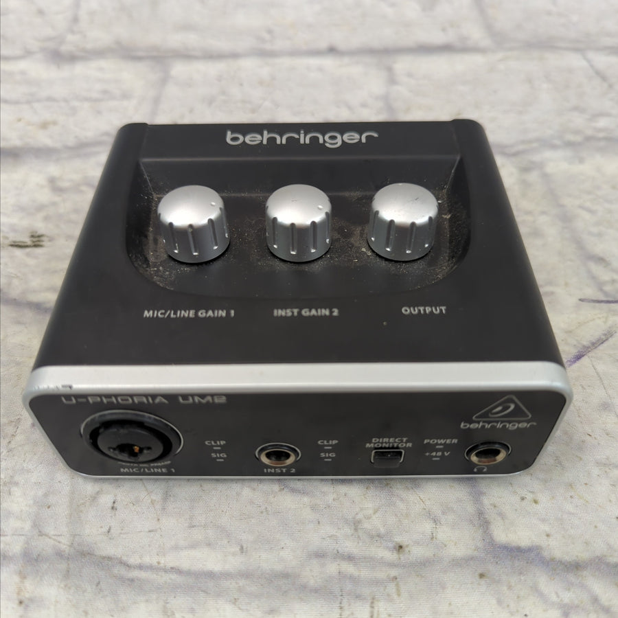 Behringer U-Phoria UM2 2x2 USB Audio Interface
