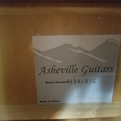 Asheville AG 506 N/C Single Cutaway Acoustic Guitar