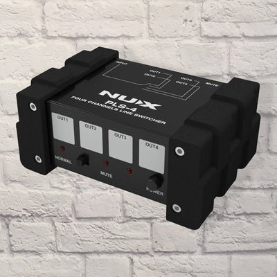 NuX PLS-4 Four-Channel Line Switcher