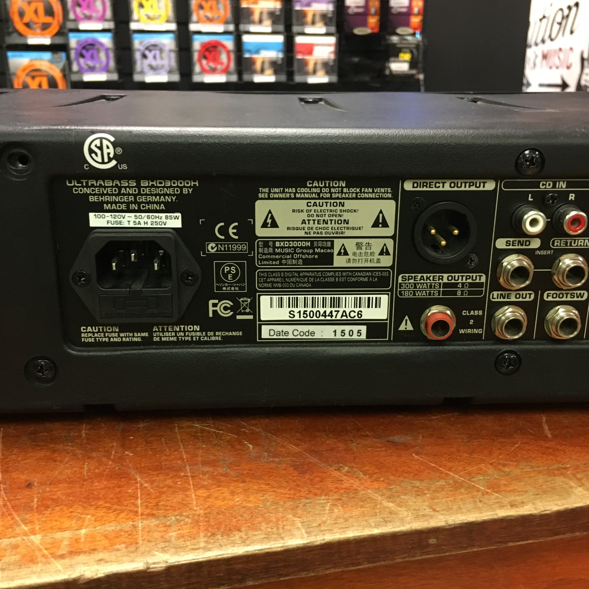 Behringer BXD3000H Ultrabass