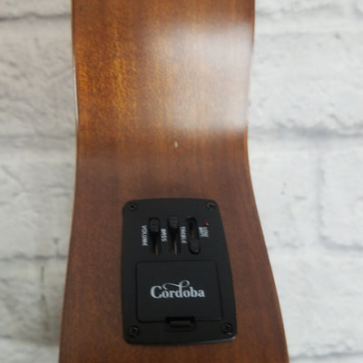 Cordoba 20TM-CE Tenor Cutaway Acoustic-Electric Ukulele