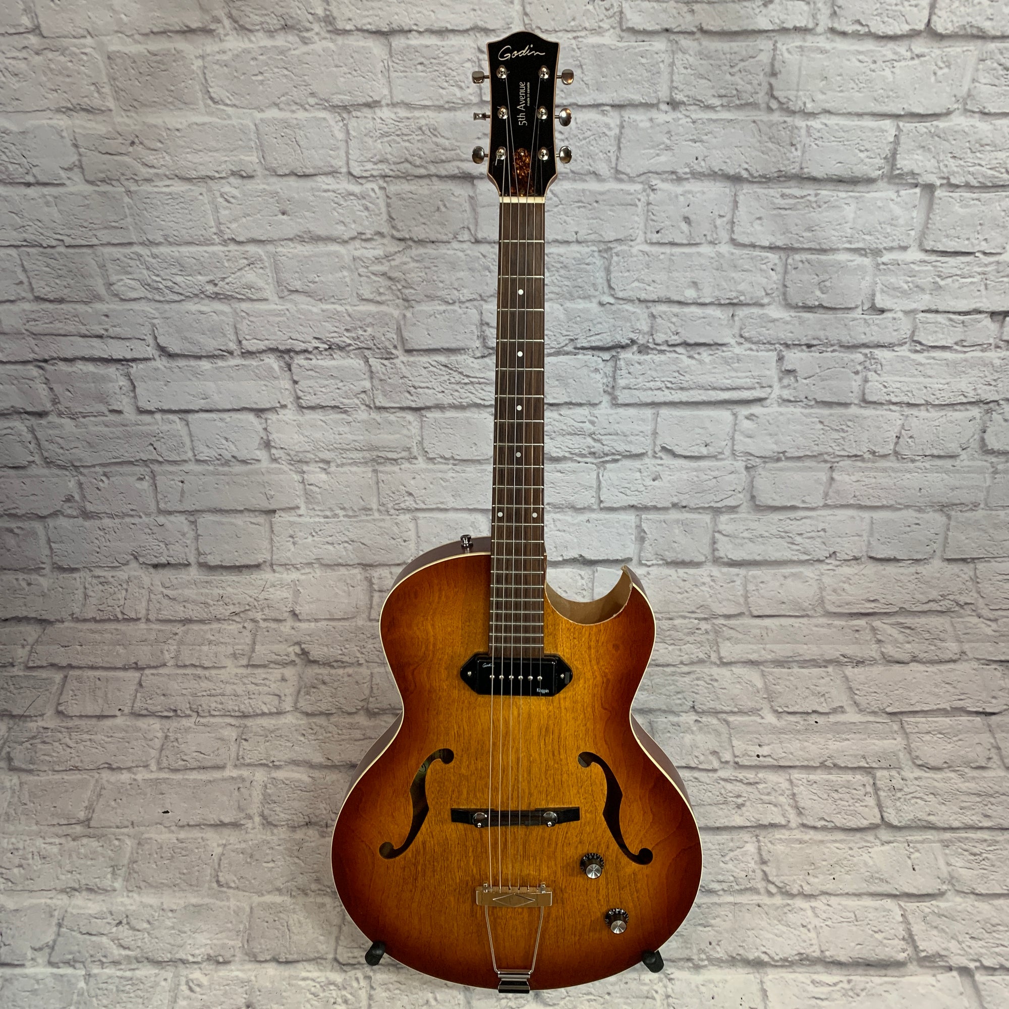 Godin 5th Avenue Kingpin P90 Hollowbody Electric Guitar