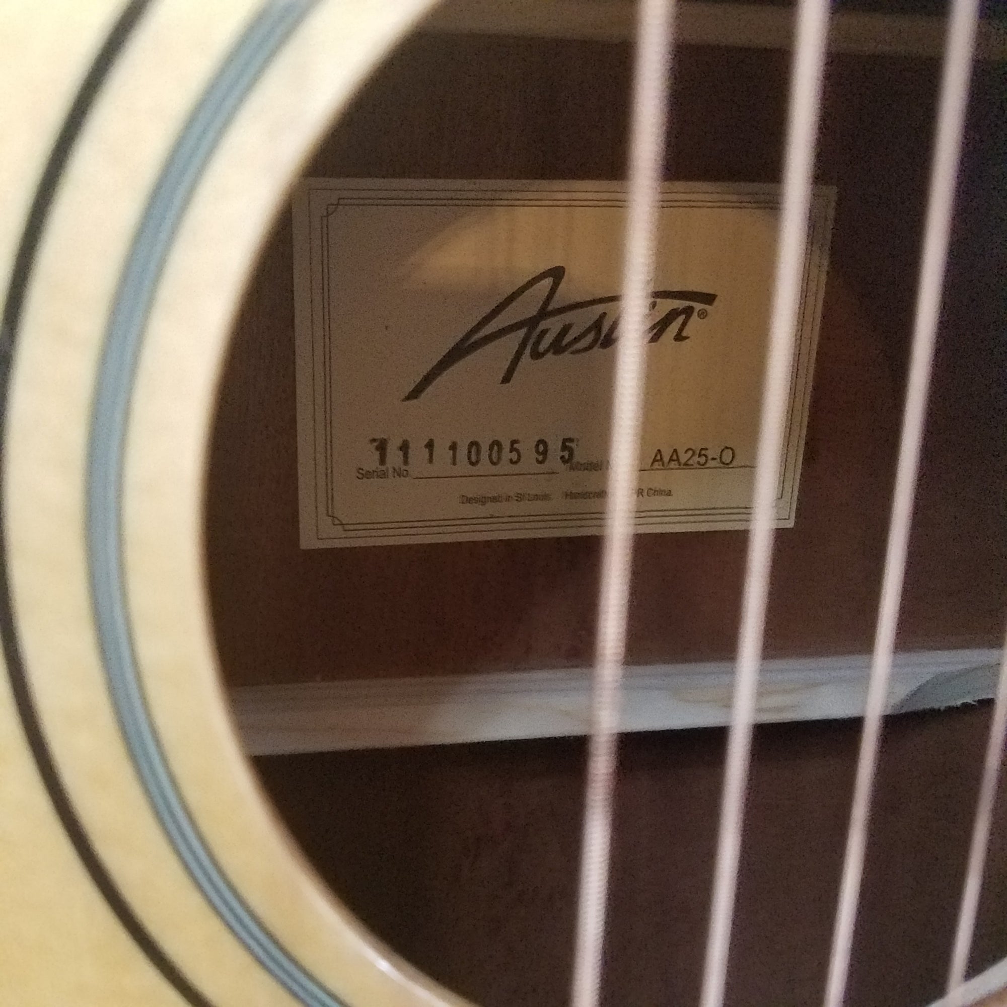 Austin AA45C Classical Acoustic Guitar