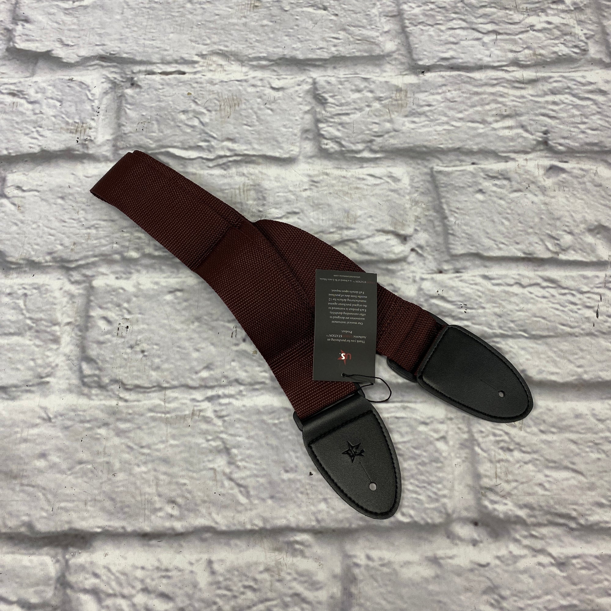 Union Station USA-10BR Brown Guitar Strap