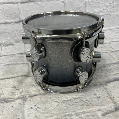 PDP X7 Silver to Black Sparkle 8x7" Tom