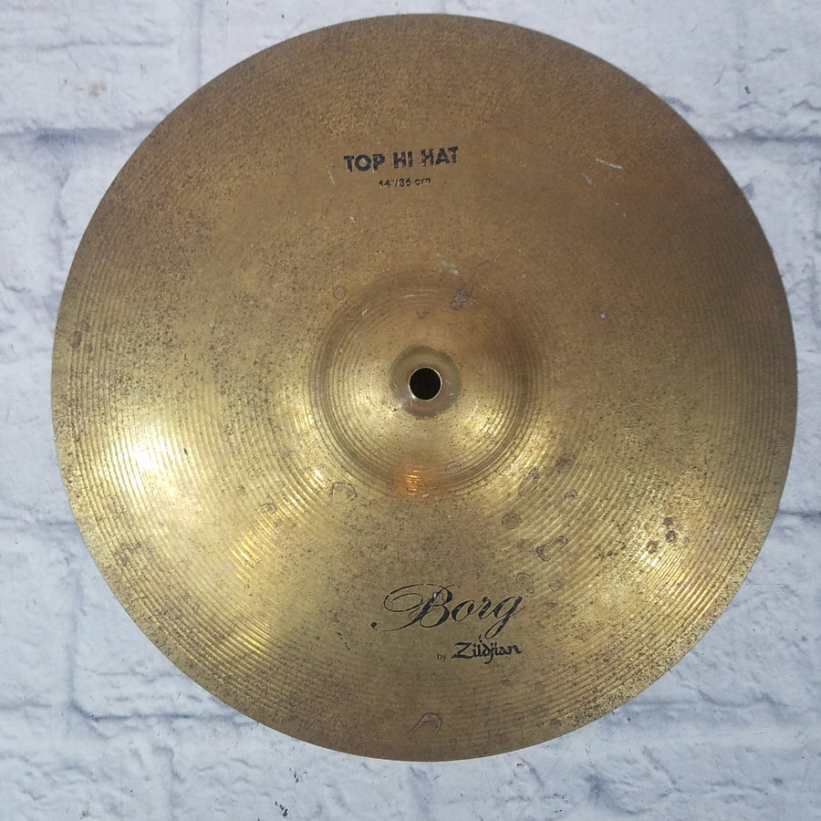 Borg by Zildjian 14" hihat Cymbal Pair