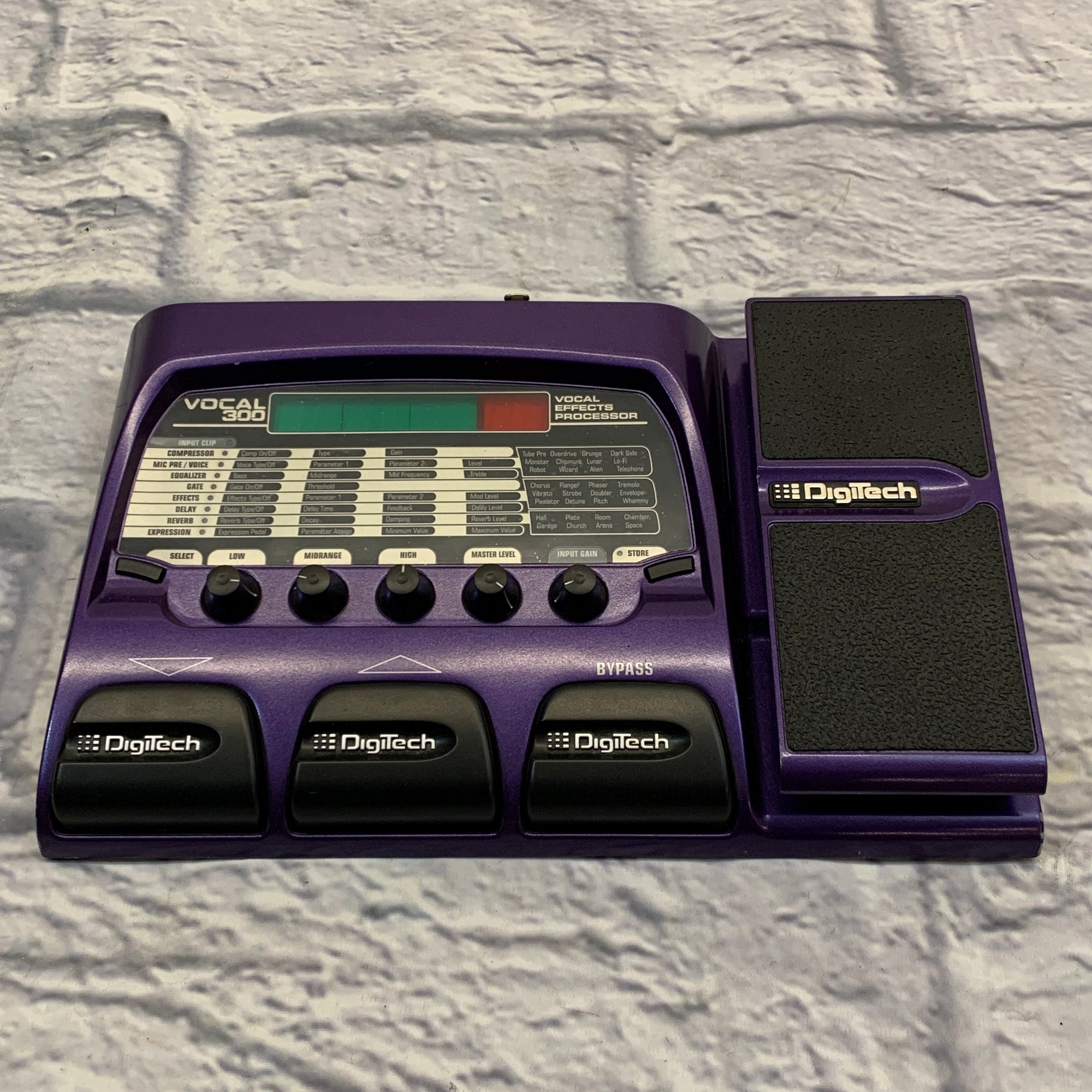 Digitech Vocal 300 Vocal Effects Processor - Evolution Music