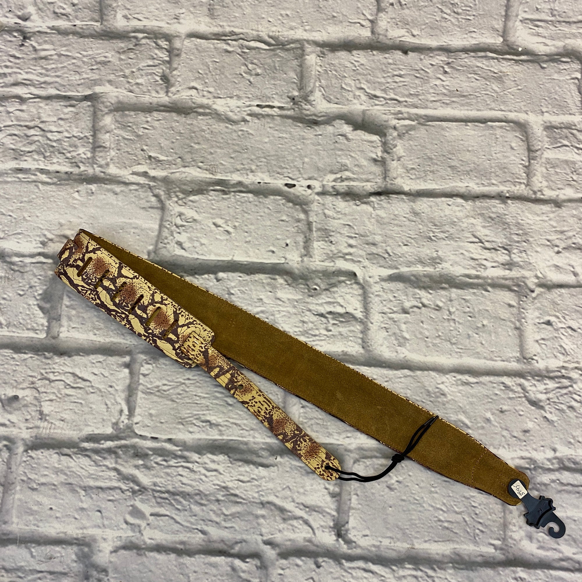 Levy's M26COP Soft Leather Guitar Strap - Snake Skin