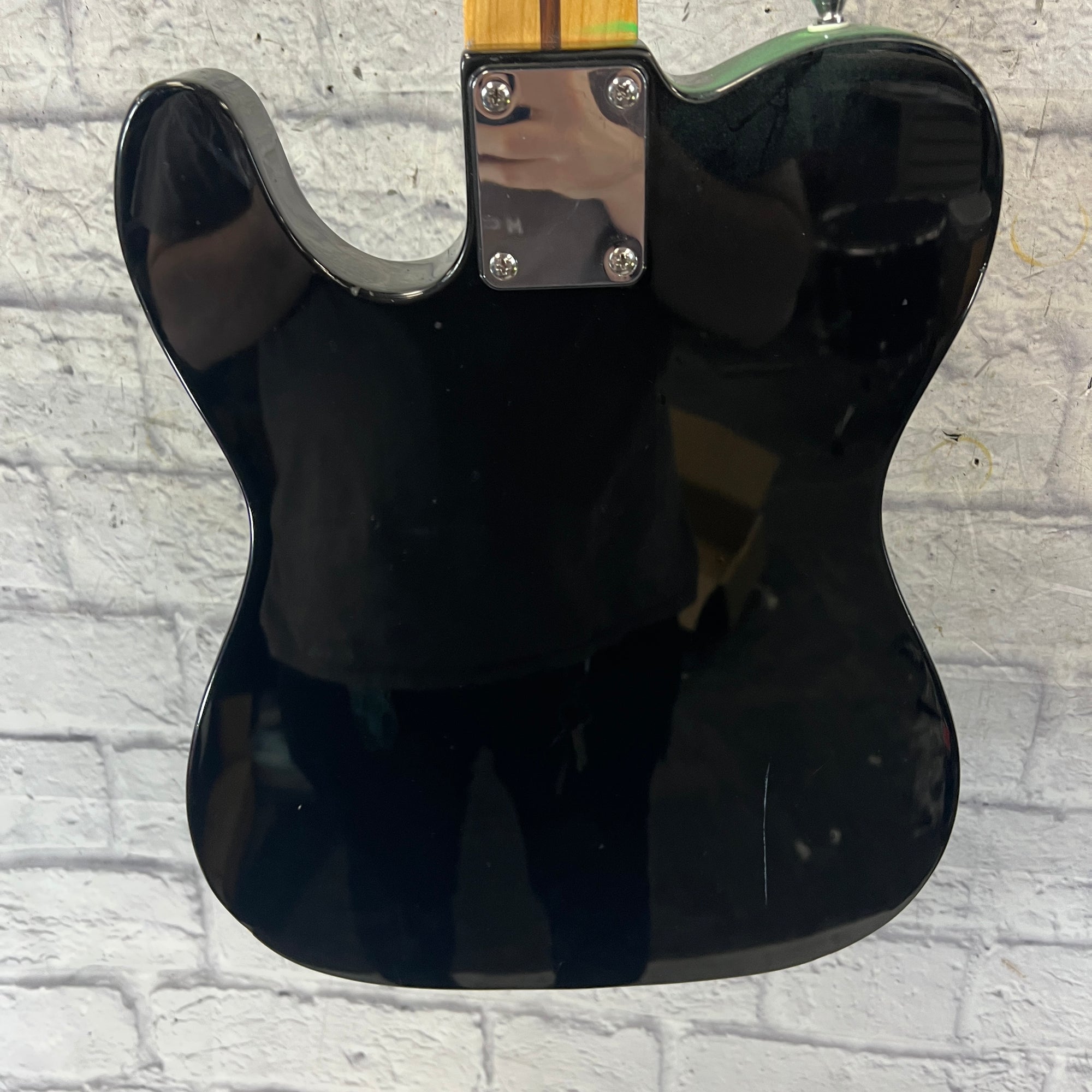Unknown Tele Partscaster Blue Green Black Stripes