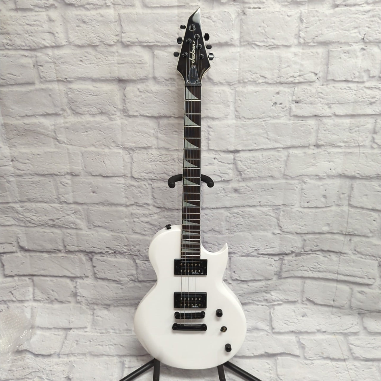 Jackson JS22 SC Monarkh Electric Guitar White