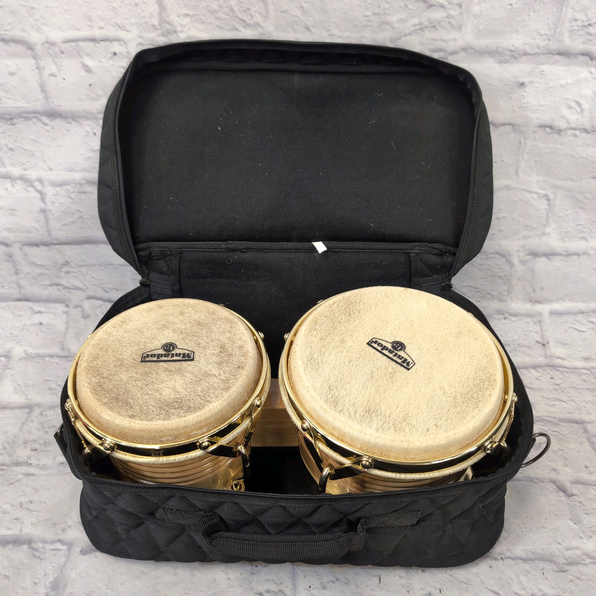 LP Latin Percussion Matador Bongos with Bag