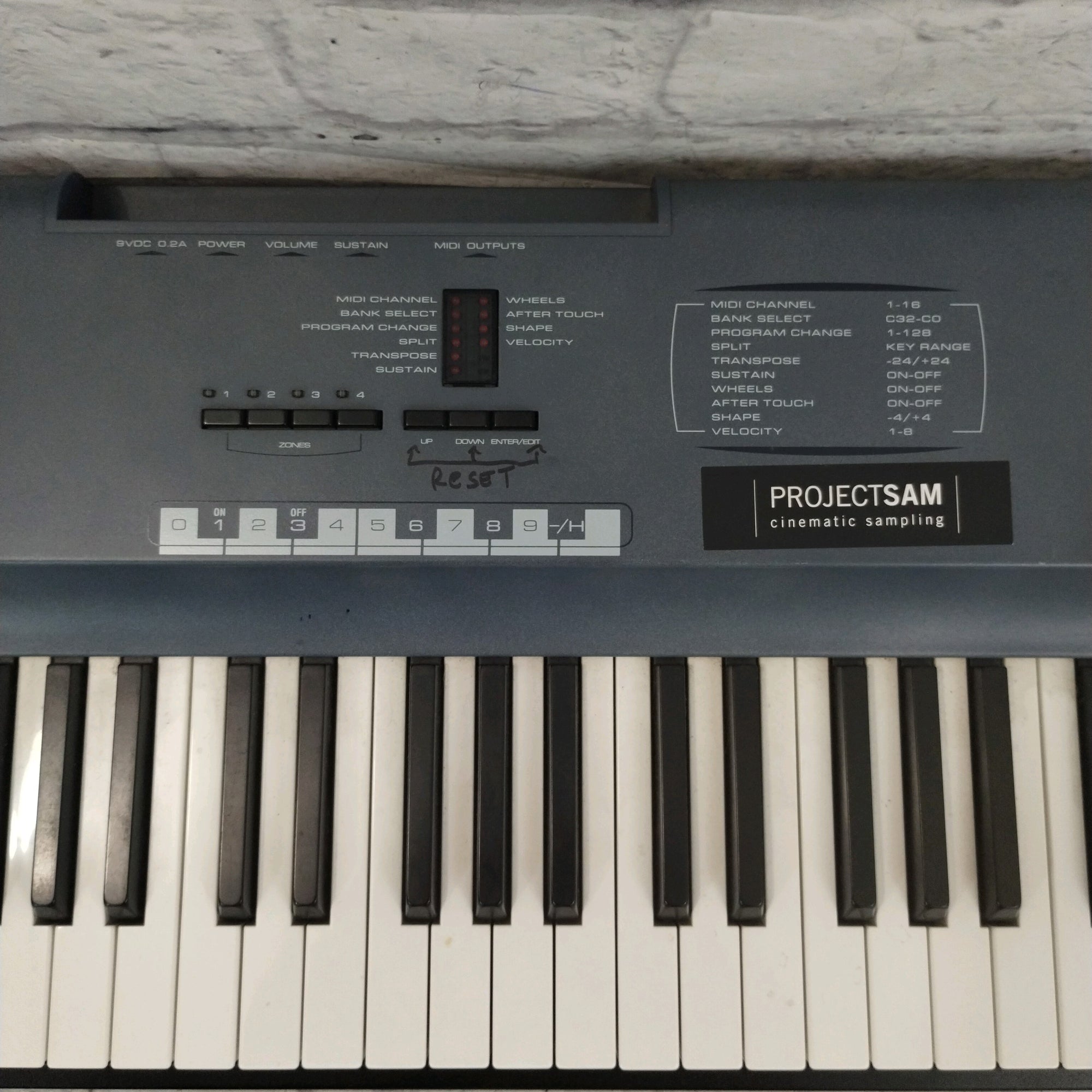 Studiologic SL-880 88 Key Weighted Midi Controller Keyboard