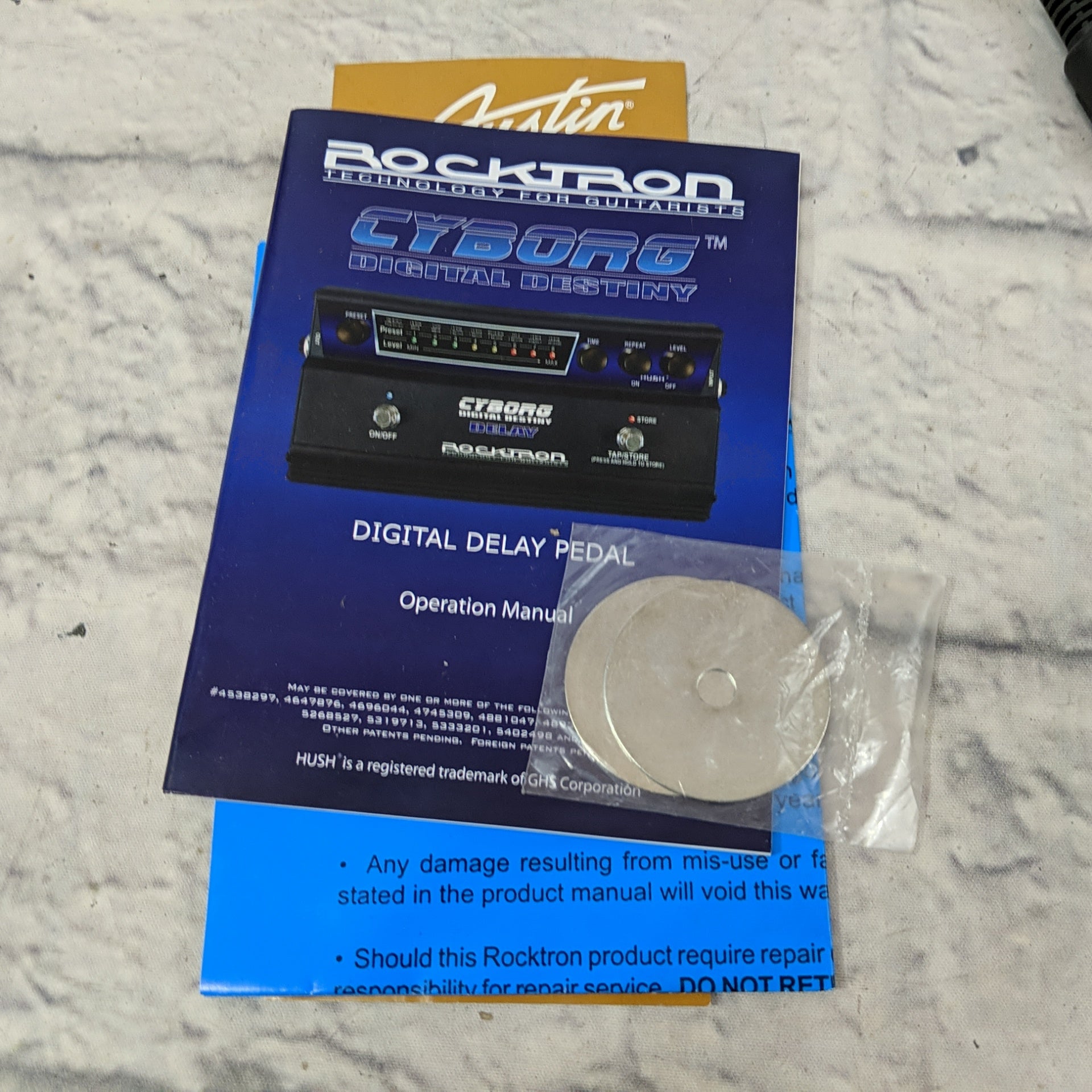 ■ROCKTONE CYBORG DELAY　ディレイエフェクトペダル □ROCKTONE CYBORG DELAY ディレイエフェクトペダル