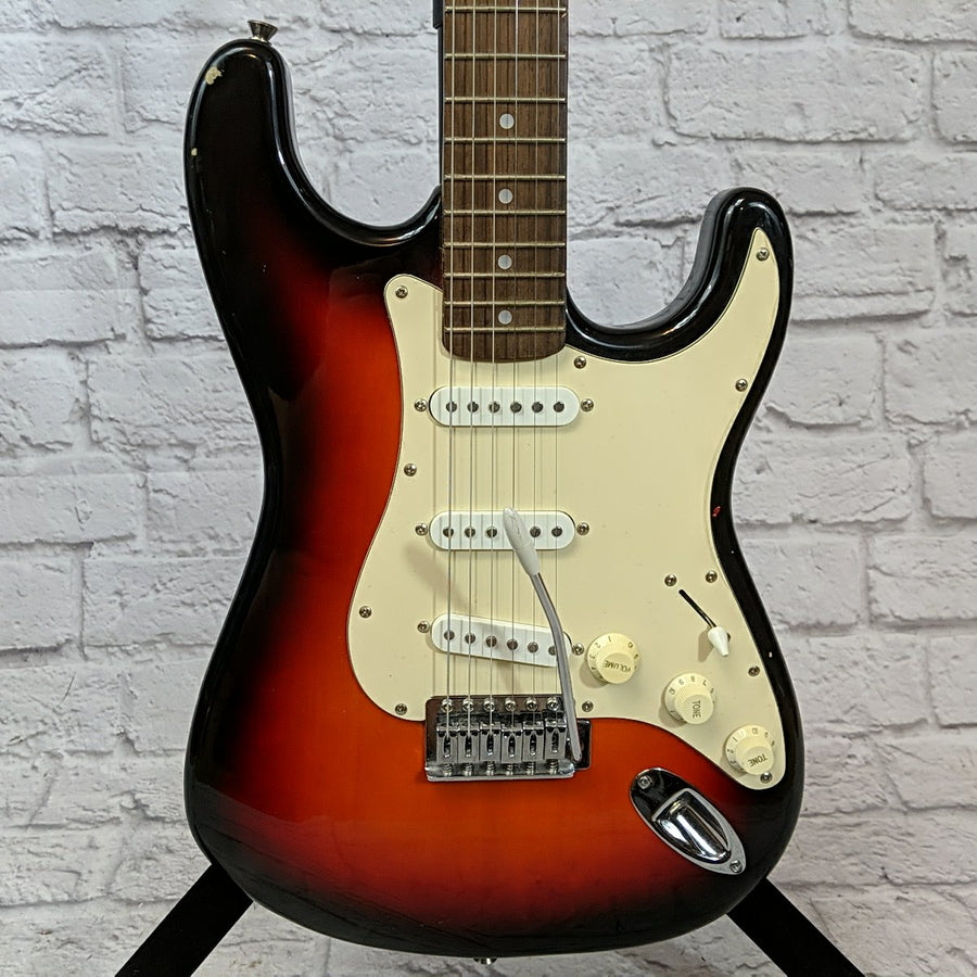 Ion Strat Style Electric Guitar Sunburst